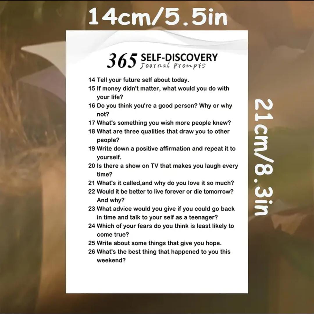Best Gift - 365 Days of You – A Self-Discovery Journal to Understand, Heal & Grow