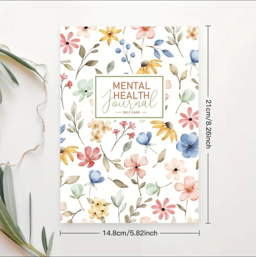 The Self-Care & Mental Health Journal – Your Safe Space to Reflect, Release & Heal