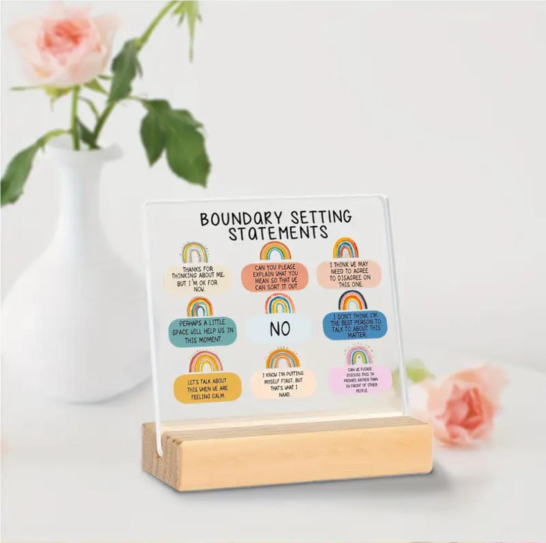 Best Gift- Boundaries Setting Statement... – A Gentle Daily Reminder for the Heart