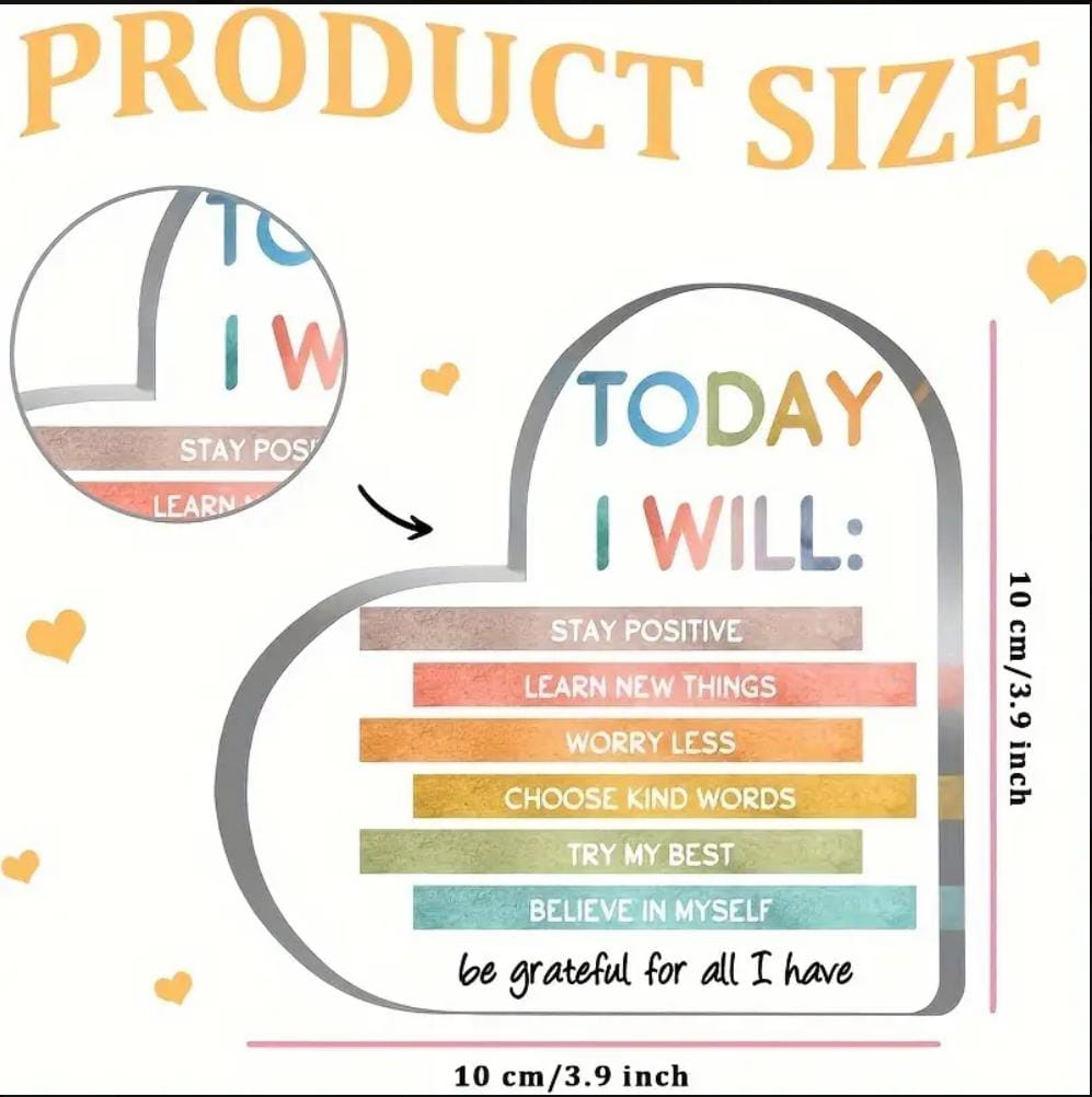 Best Gift- Today i will Stay Positive – A Gentle Daily Reminder for the Heart